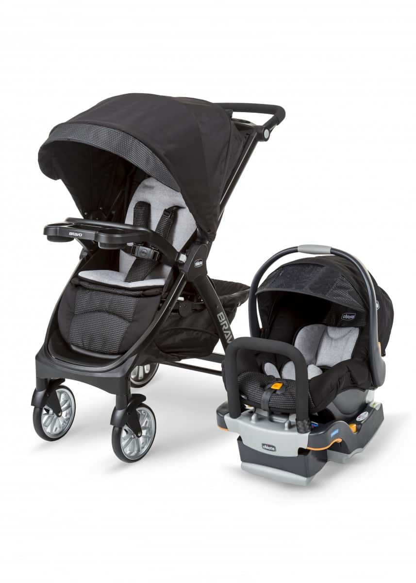 Chicco Bravo Trio Car seat stroller, Stroller with Travel system