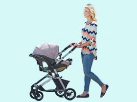 Stroller for tall parents