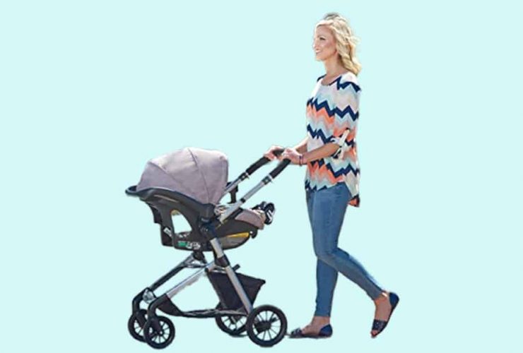 Stroller for tall parents