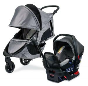 Britax B-Free Sport & B-Safem, best stroller for tall parents