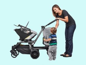 15 double stroller for infant and toddler, Baby Jogging Stroller