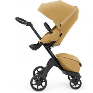 Luxury Stokke Xplory Stroller, yellow color