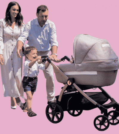 Stroller with a Bassinet
