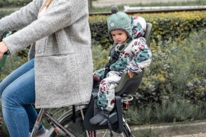 Baby bicycle snowsuit