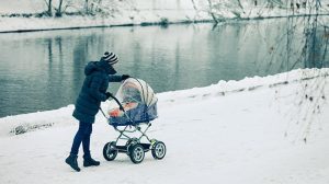 Baby Warm In Stroller