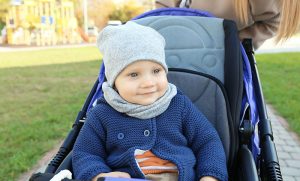 Baby Warm In Stroller